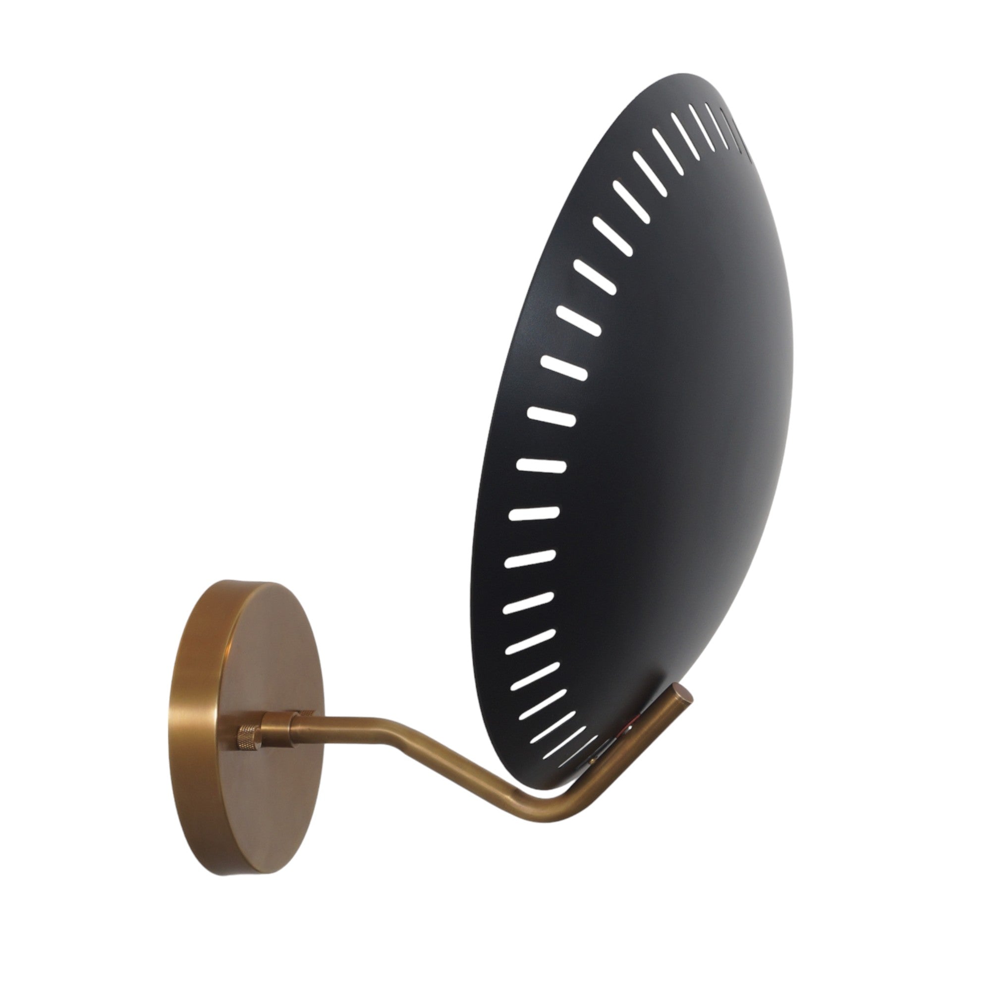 Sputnik Perforated Shade Wall Sconce - Doozie Light Studio