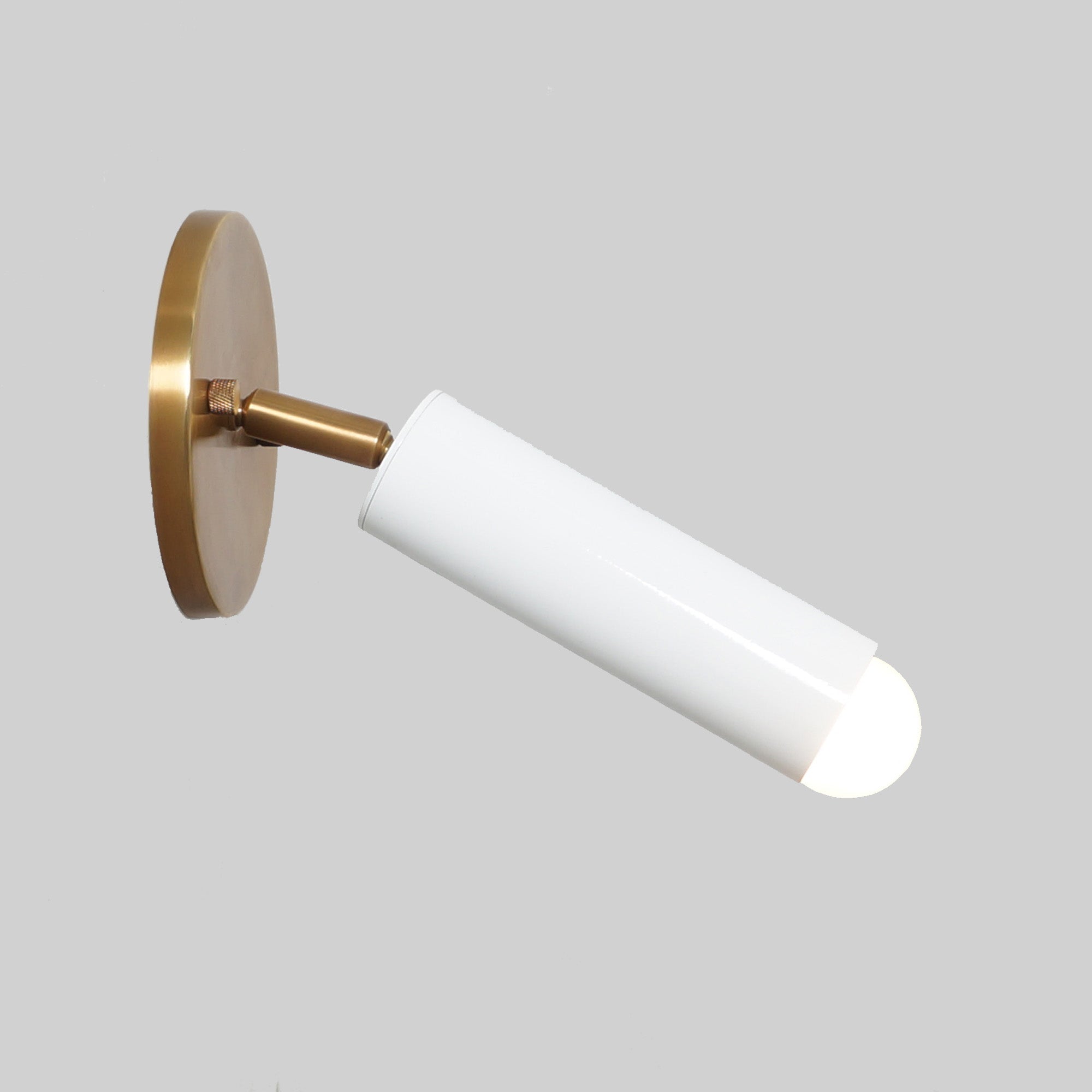 Tube Shade Wall Scone - Doozie Light Studio