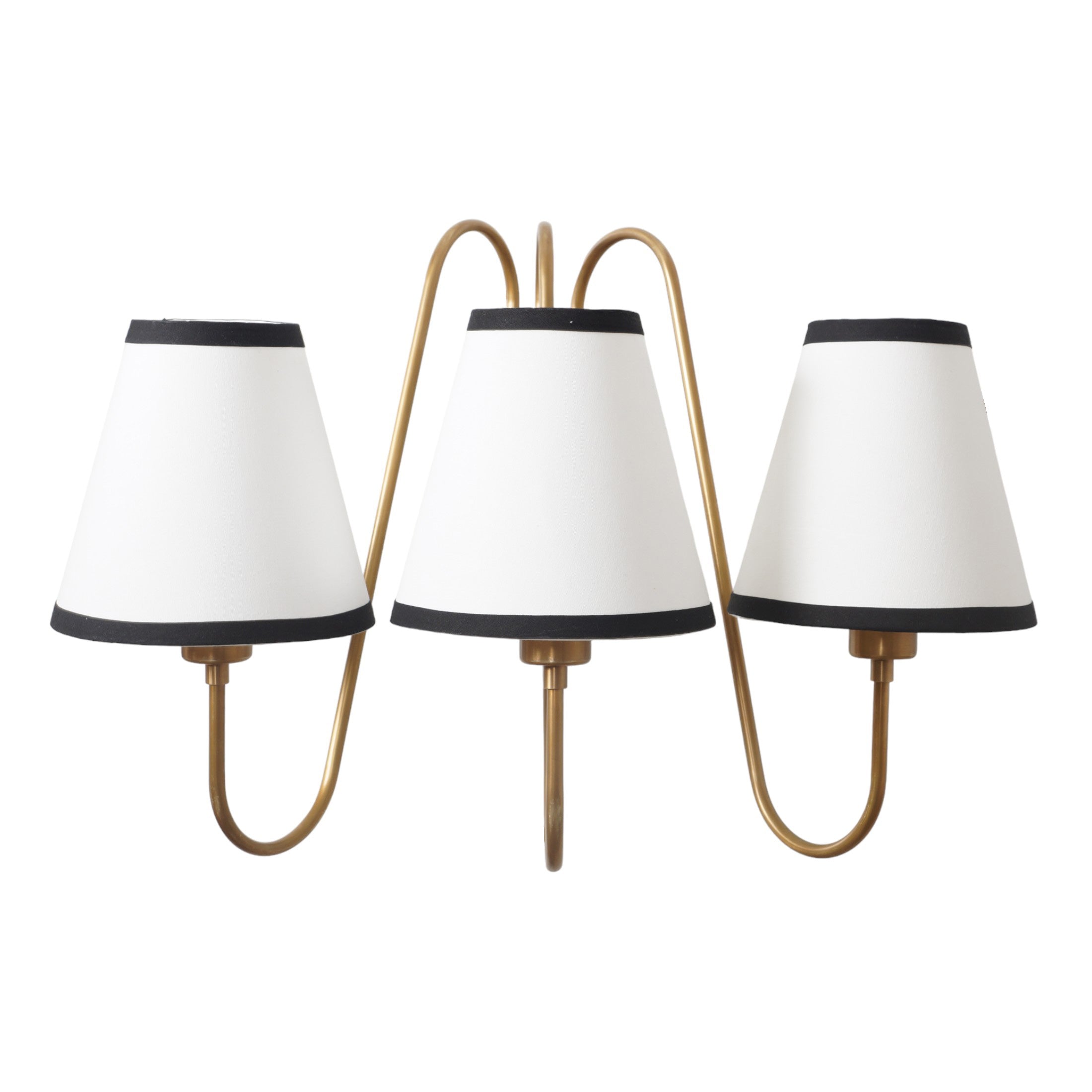 Articulated Arms Brass Grace Wall Lamp - Doozie Light Studio