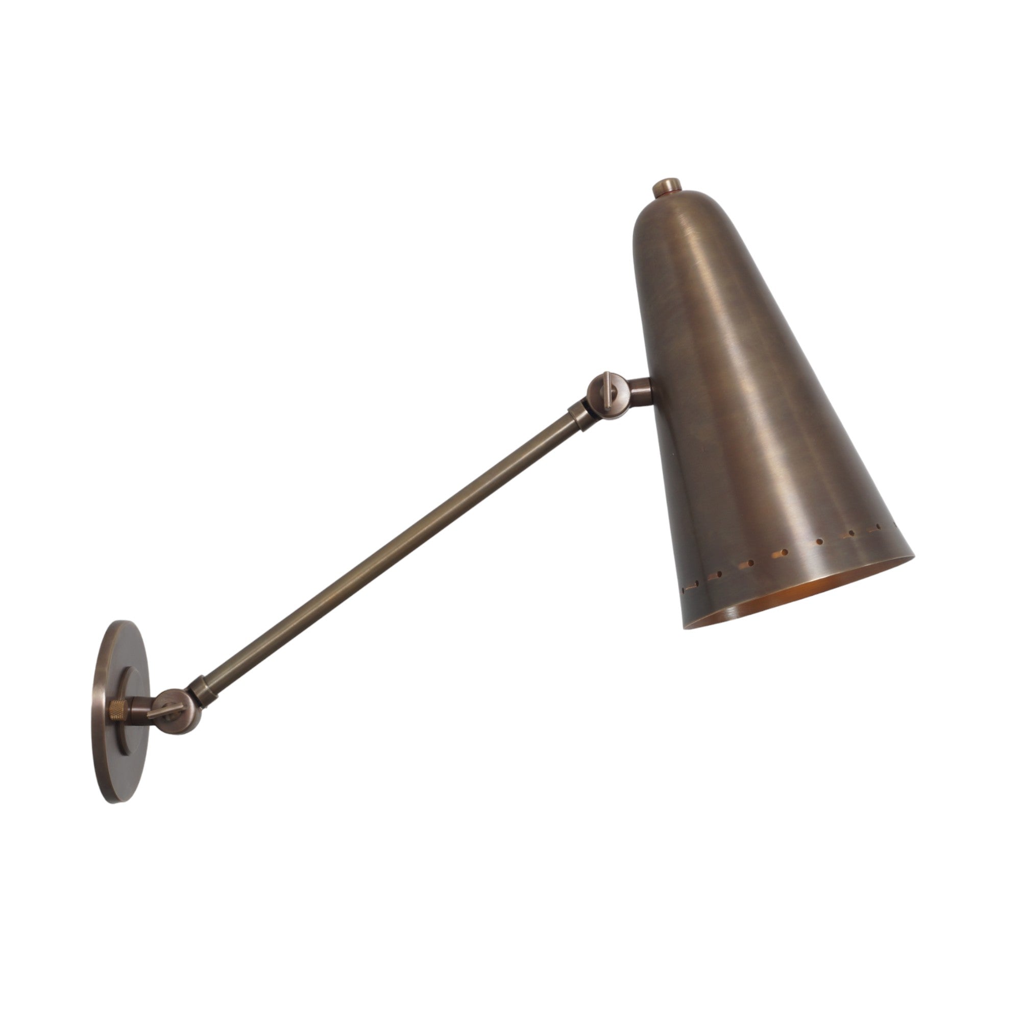 Brass Wall Sconce - Doozie Light Studio