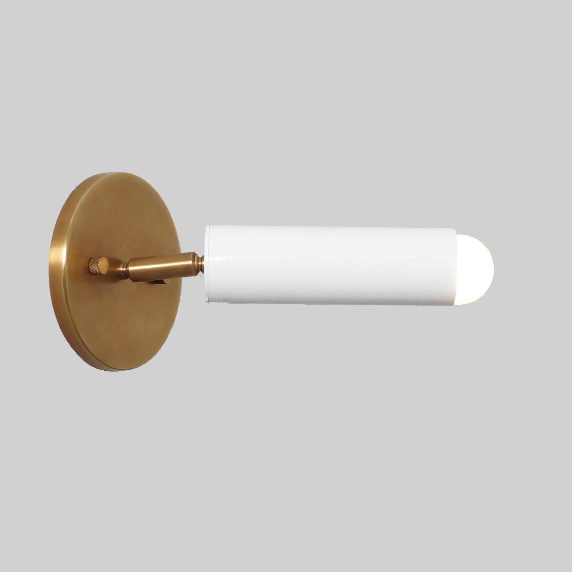 Tube Shade Wall Scone - Doozie Light Studio