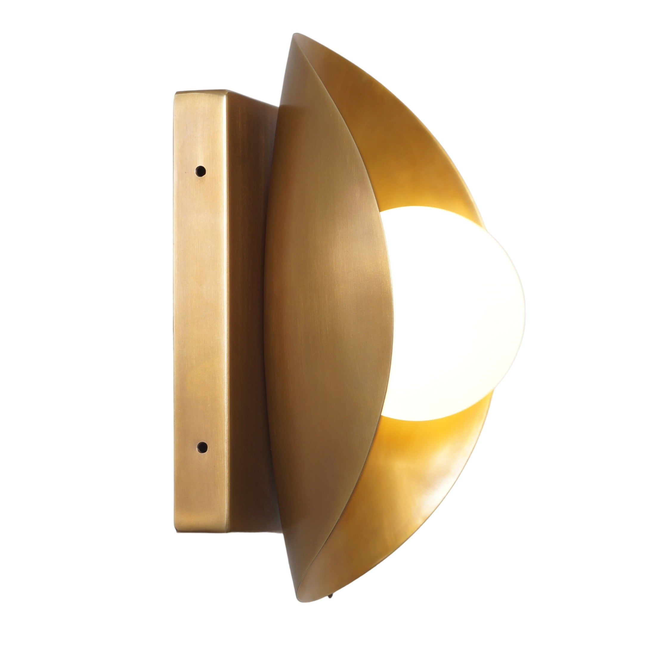 Single Globe Wall Sconce - Doozie Light Studio