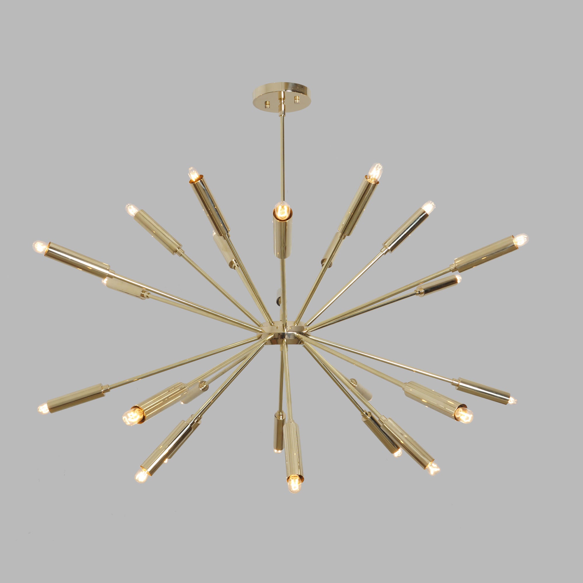 Twenty Four Light Sputnik Chandelier Light Fixture - Doozie Light Studio