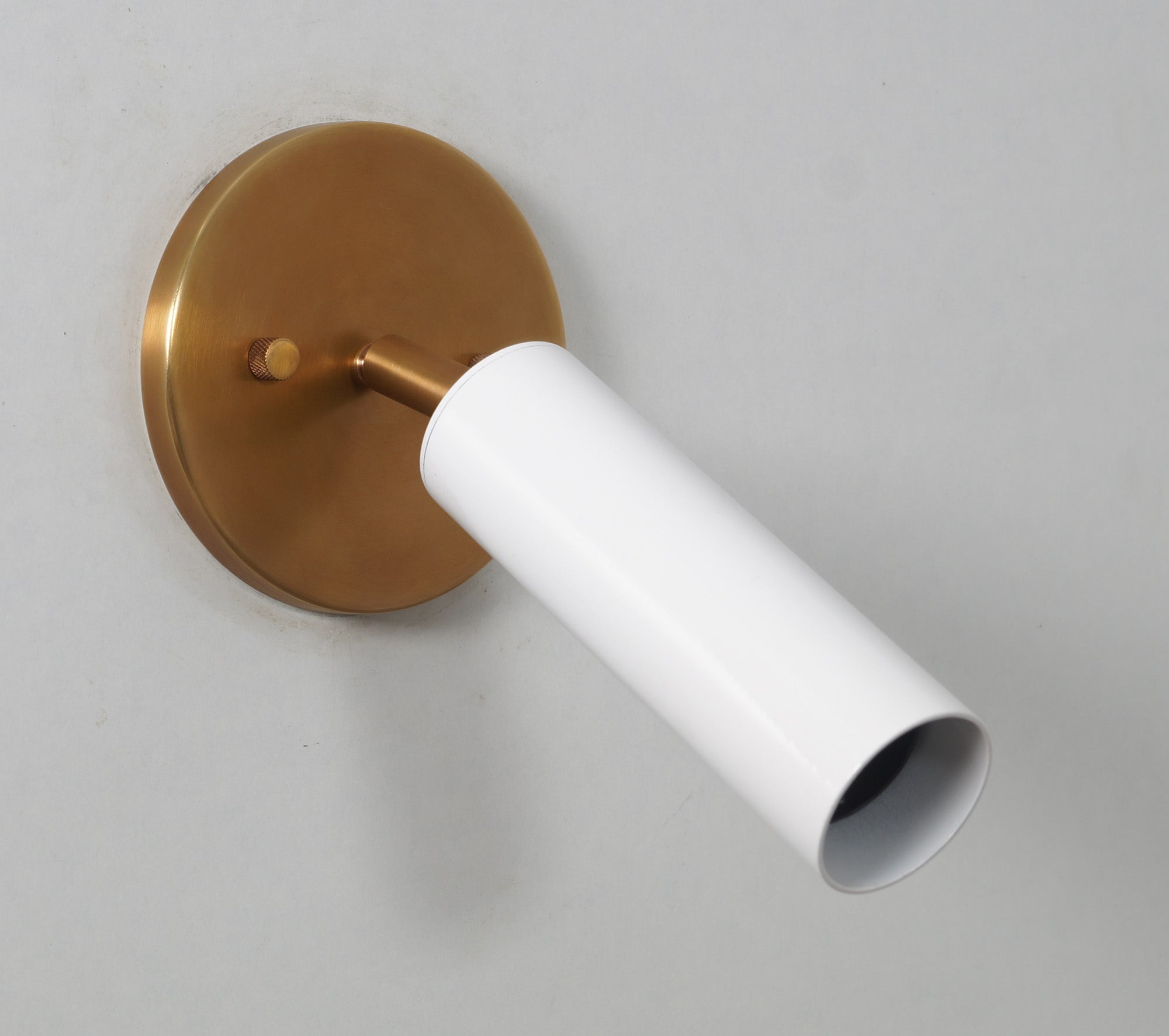 Tube Shade Wall Scone - Doozie Light Studio