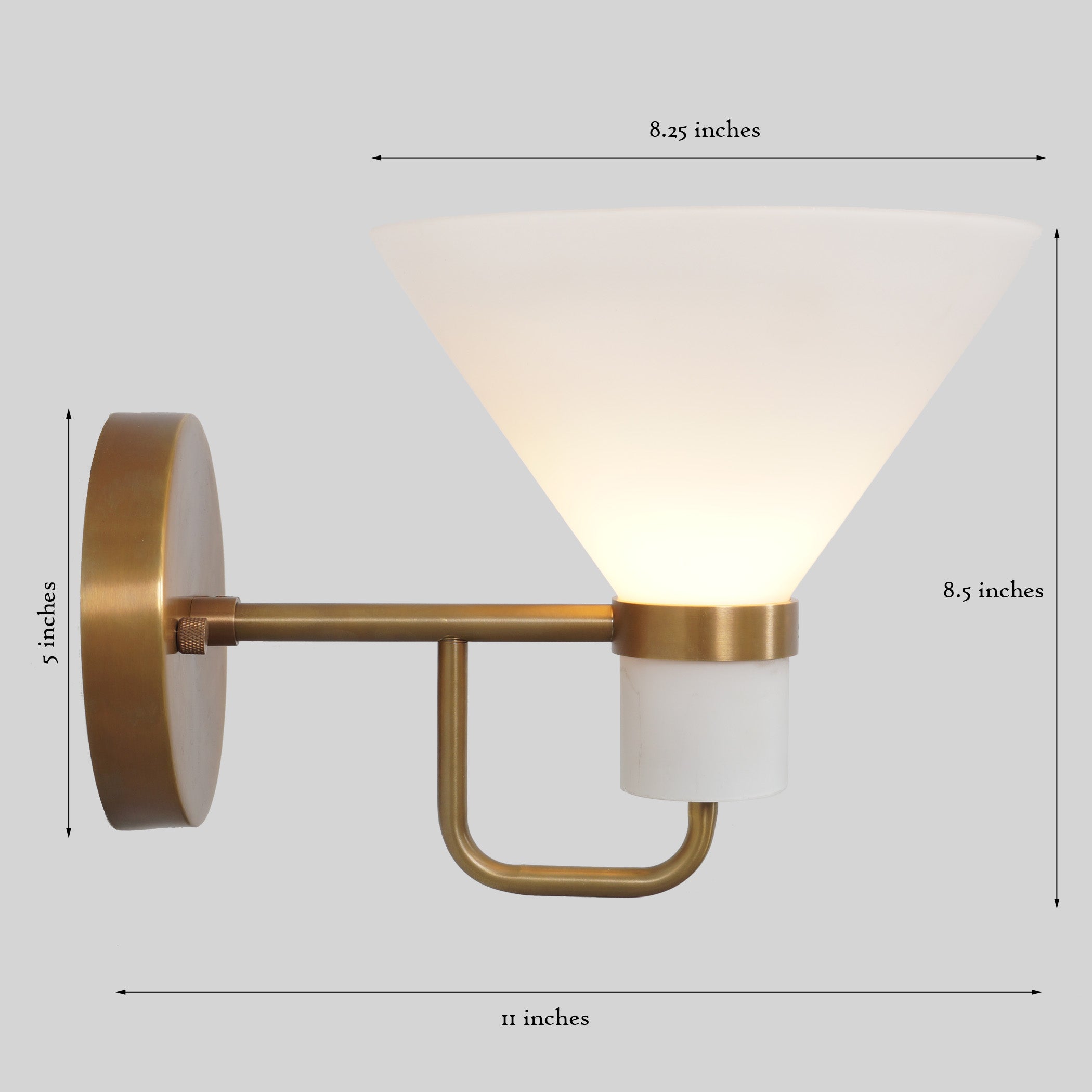 Funnel Sconce - Doozie Light Studio