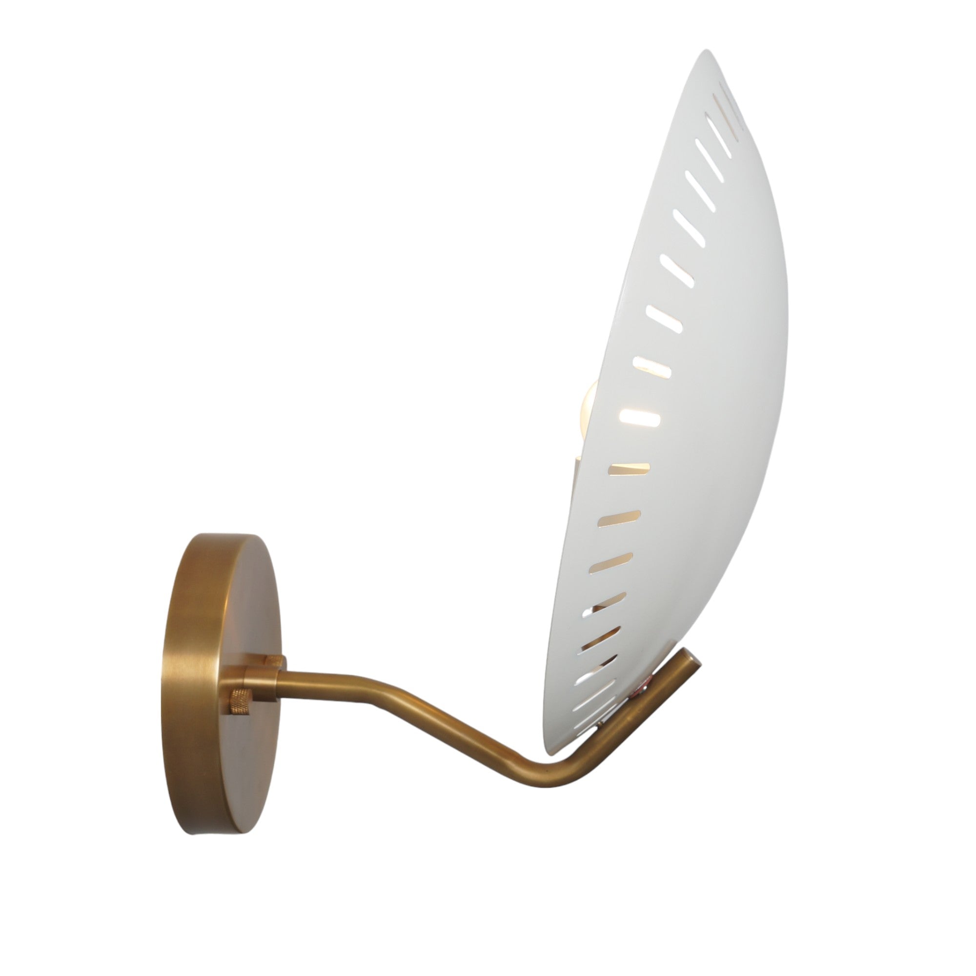 Sputnik Perforated Shade Wall Sconce - Doozie Light Studio