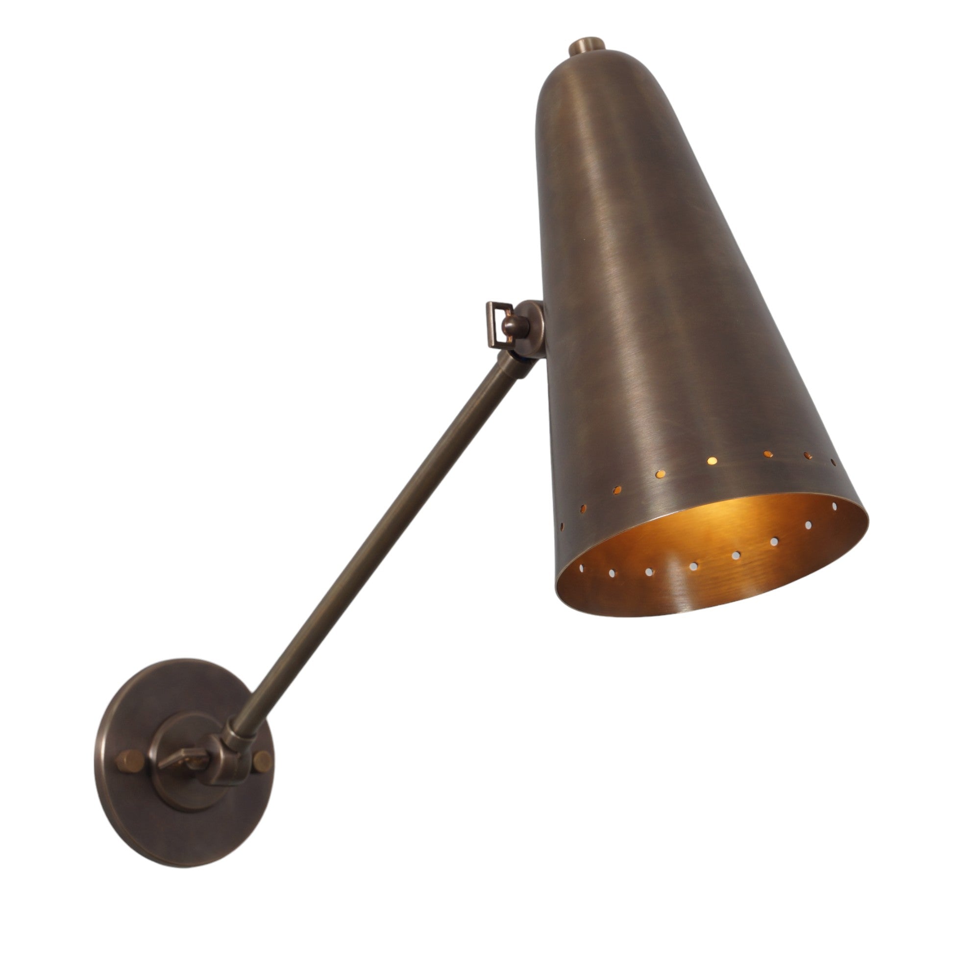 Brass Wall Sconce - Doozie Light Studio
