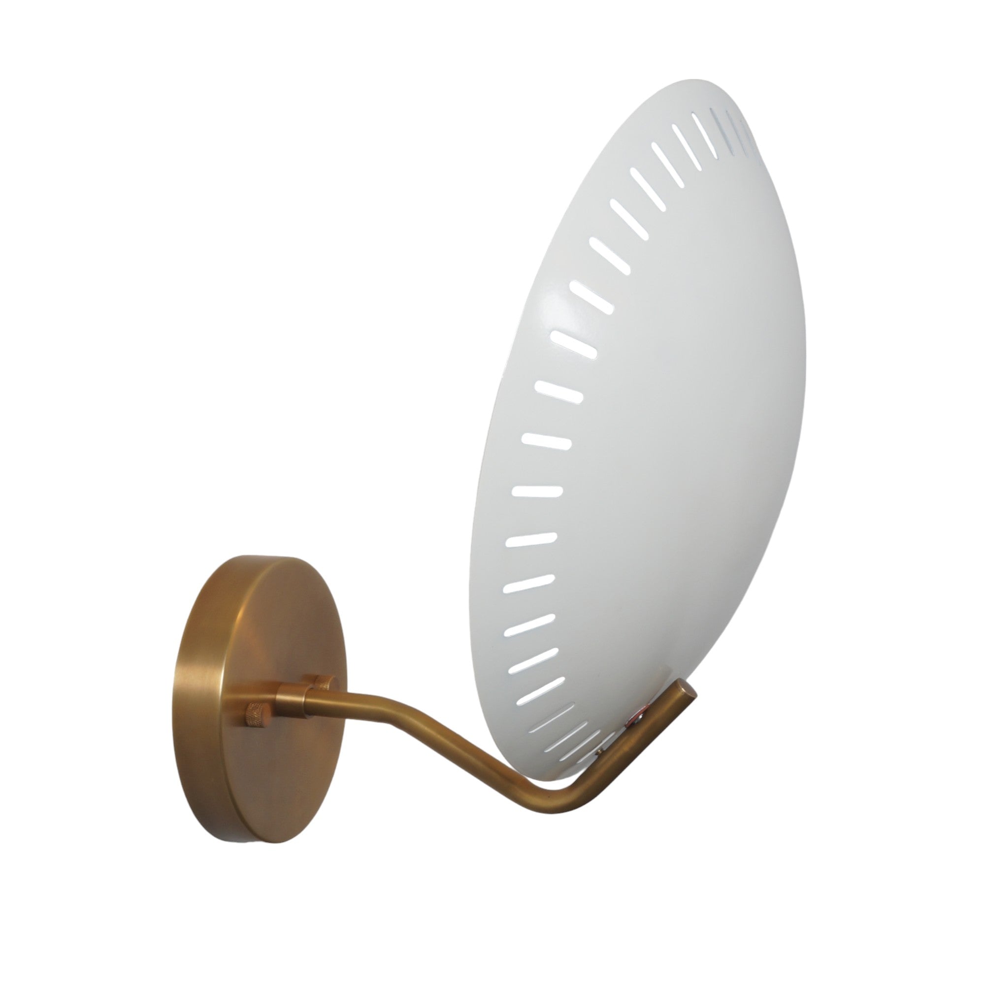 Sputnik Perforated Shade Wall Sconce - Doozie Light Studio