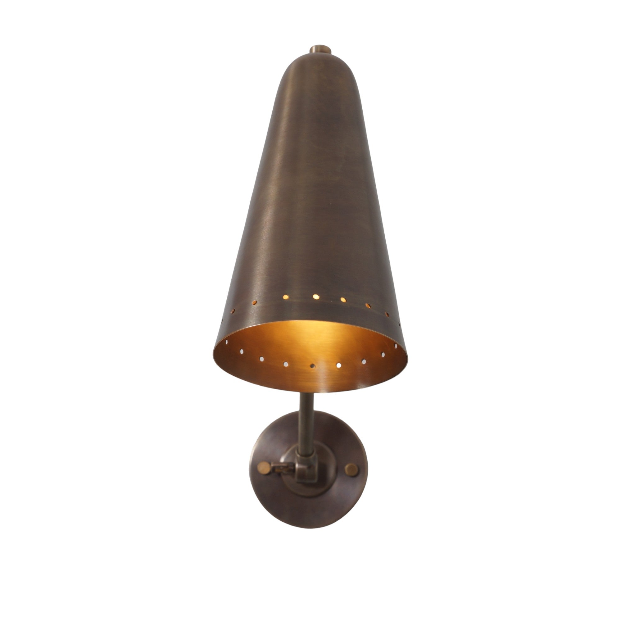 Brass Wall Sconce - Doozie Light Studio