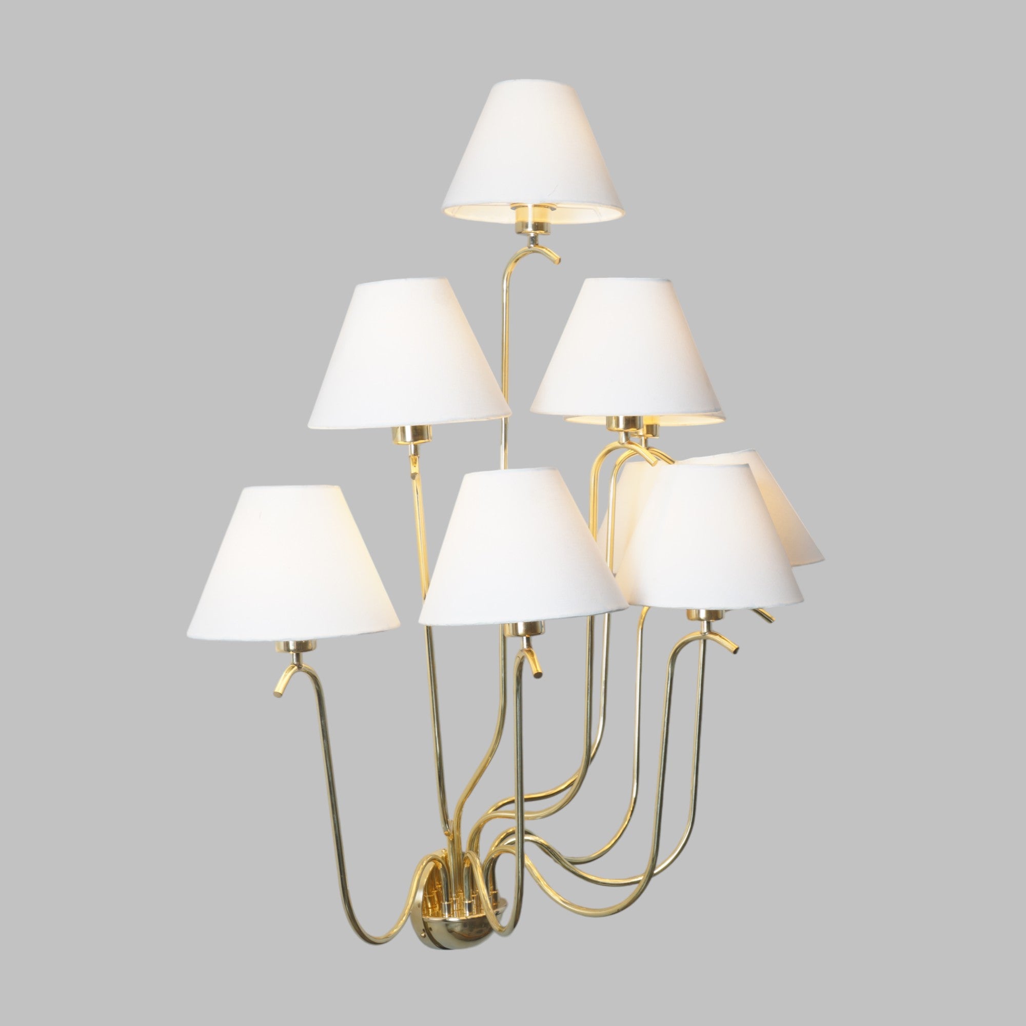 Jean Royère Bouquet 9-branched Wall Lamp - Doozie Light Studio