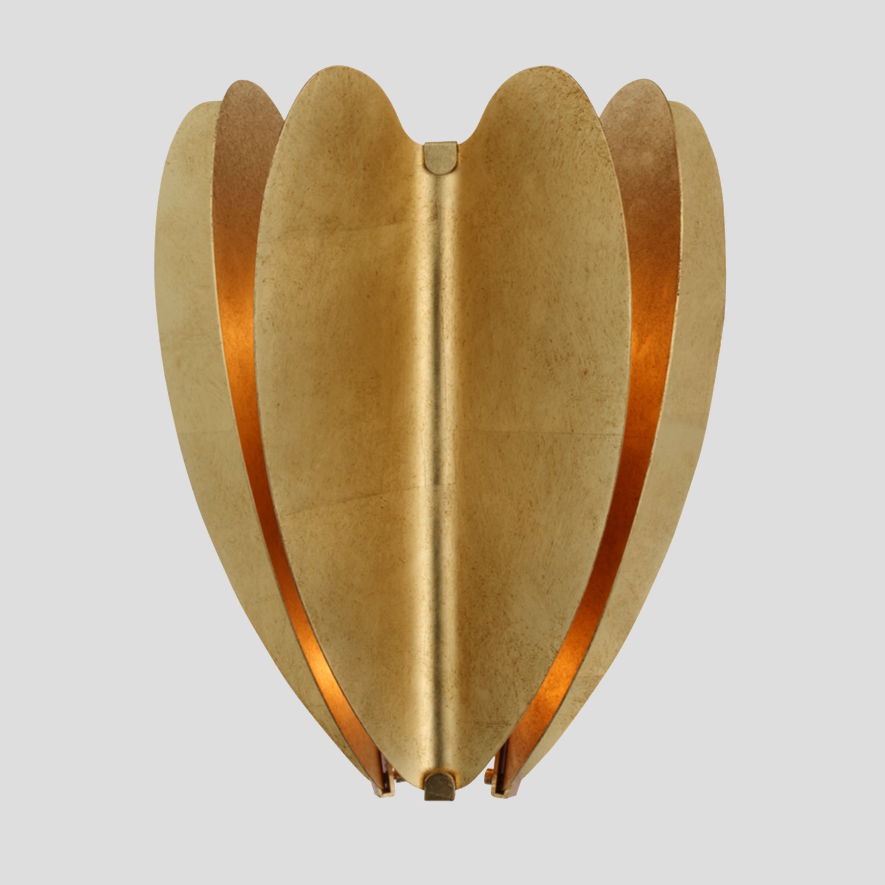 Danes Small Brass Sconce - Doozie Light Studio