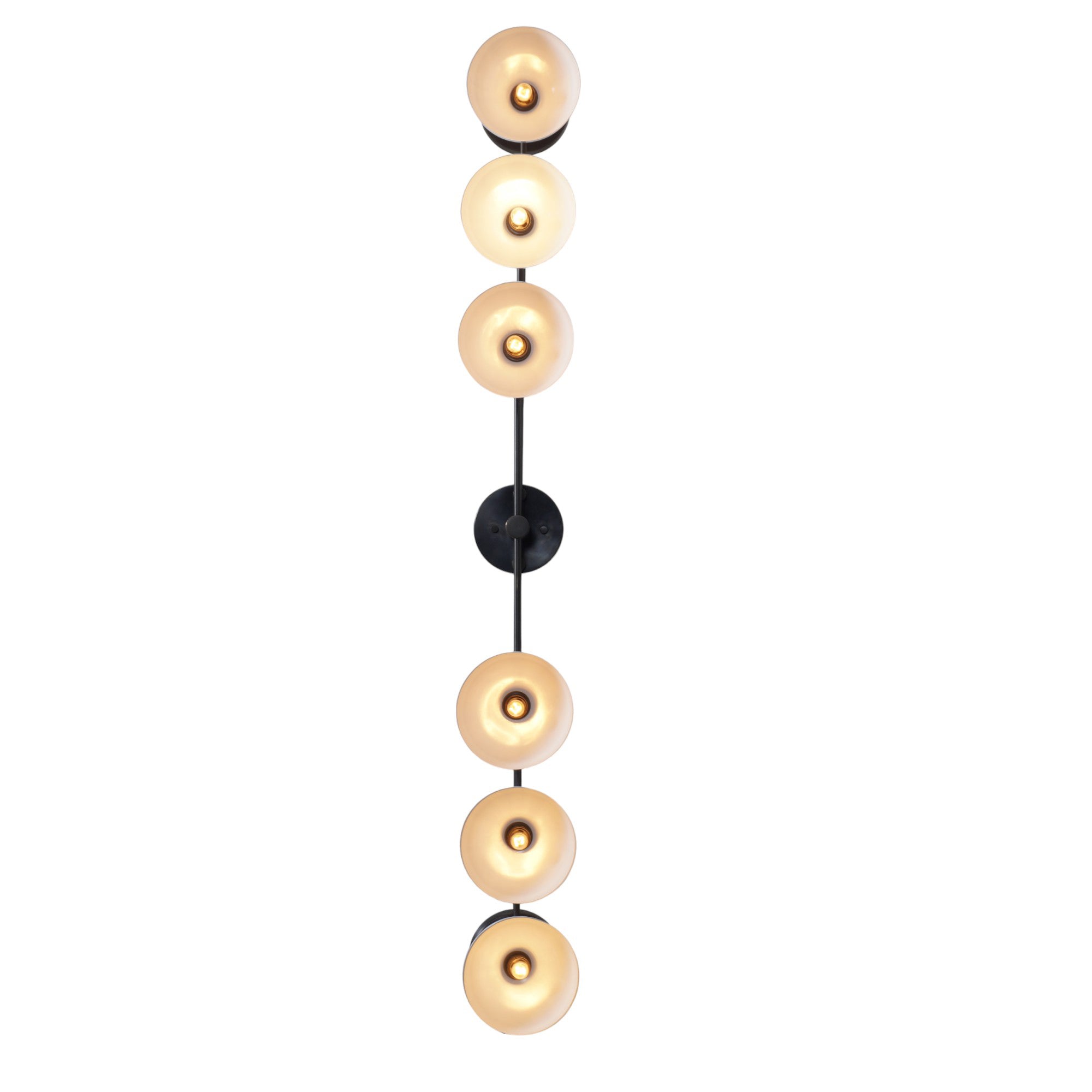 Boliver 6 Brass Wall Sconce - Doozie Light Studio