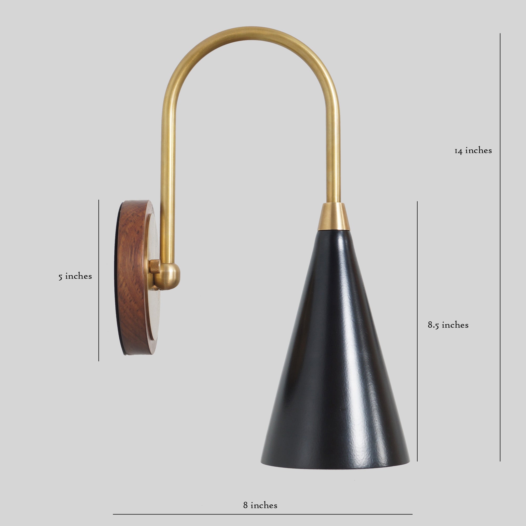 Salona Wall Sconce - Doozie Light Studio