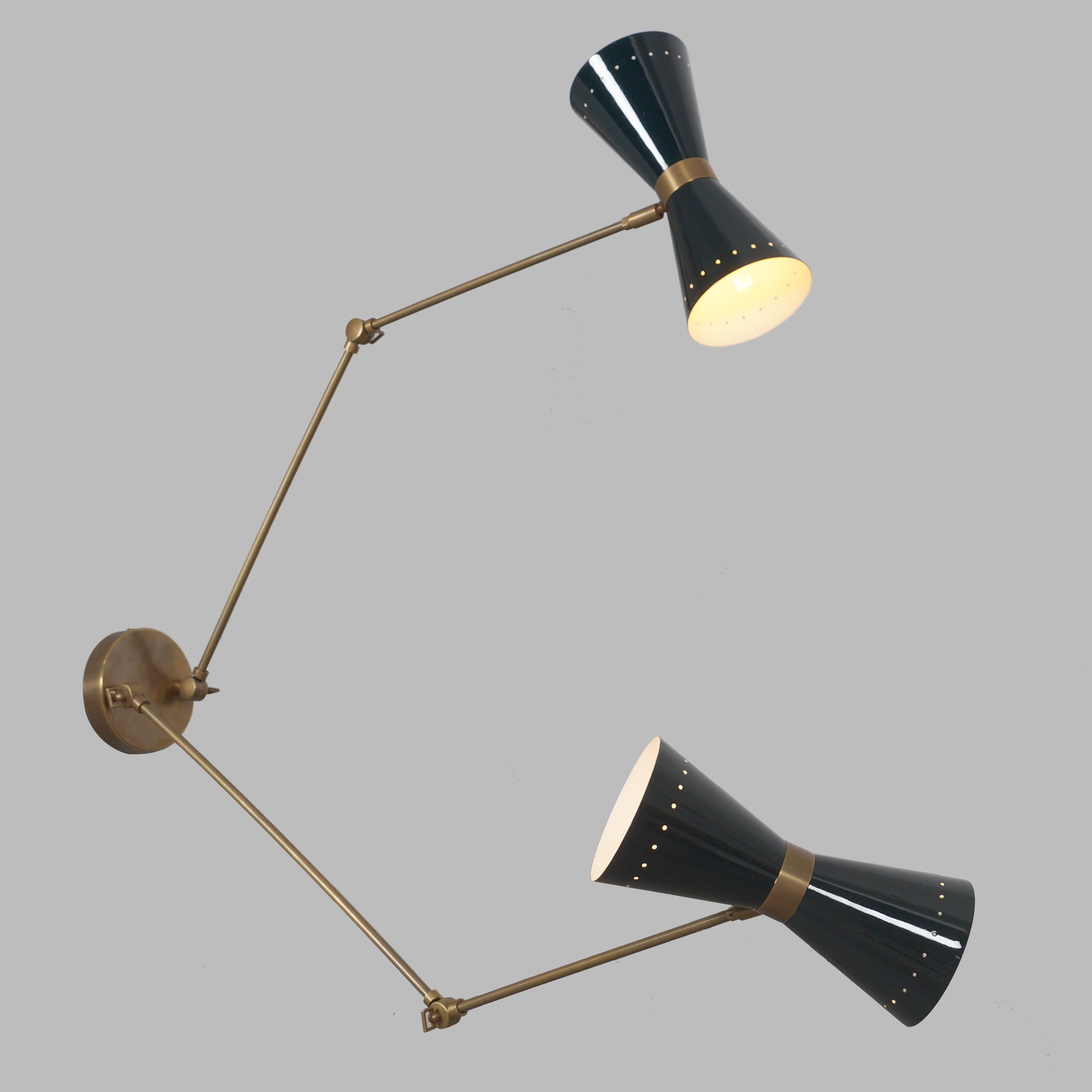 Modern Diabolo Sconce Stilnovo Style, Wall Light - Doozie Light Studio