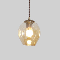Modern Glass Globe Branching pendant