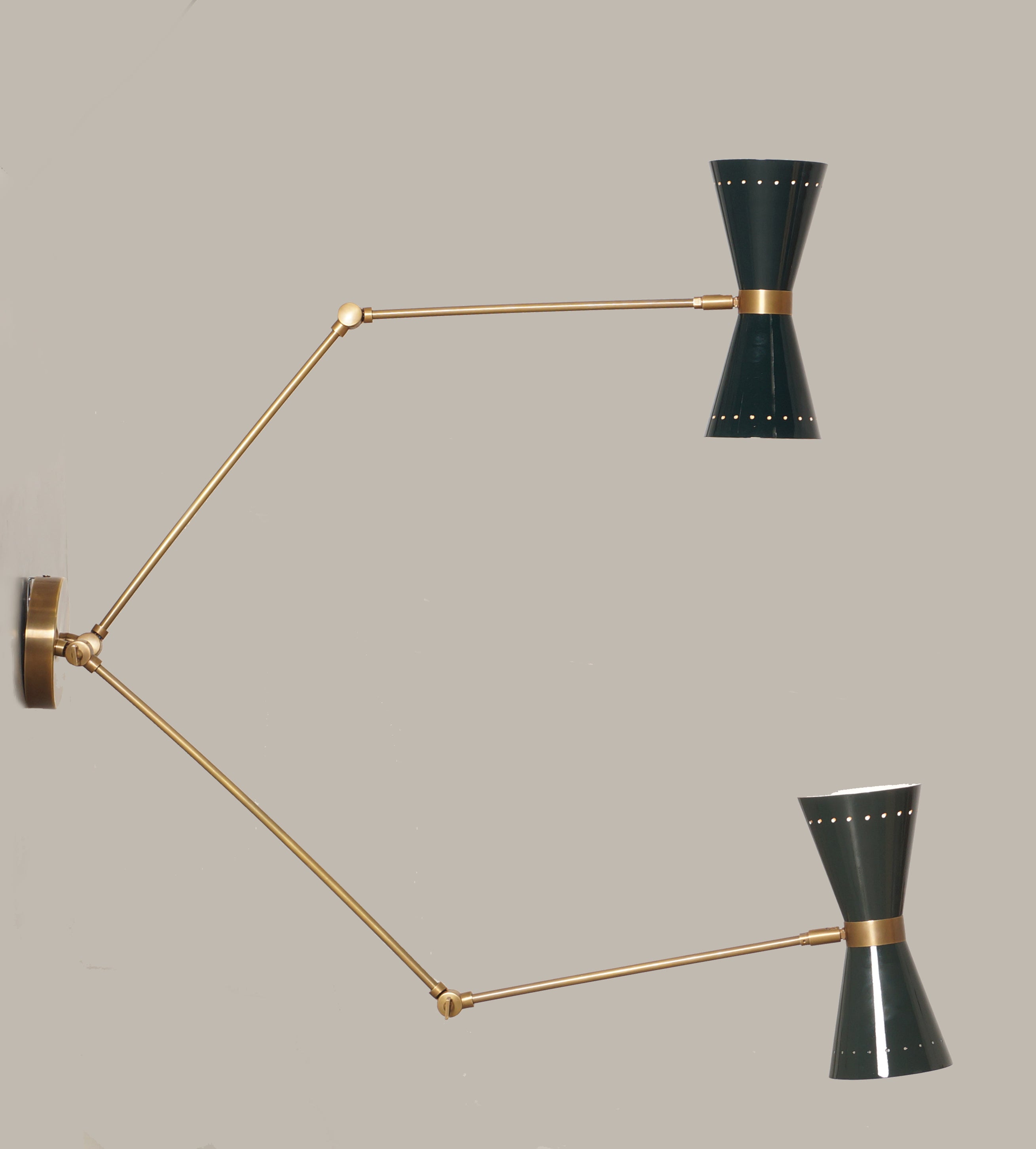 Modern Diabolo Sconce Stilnovo Style, Wall Light - Doozie Light Studio