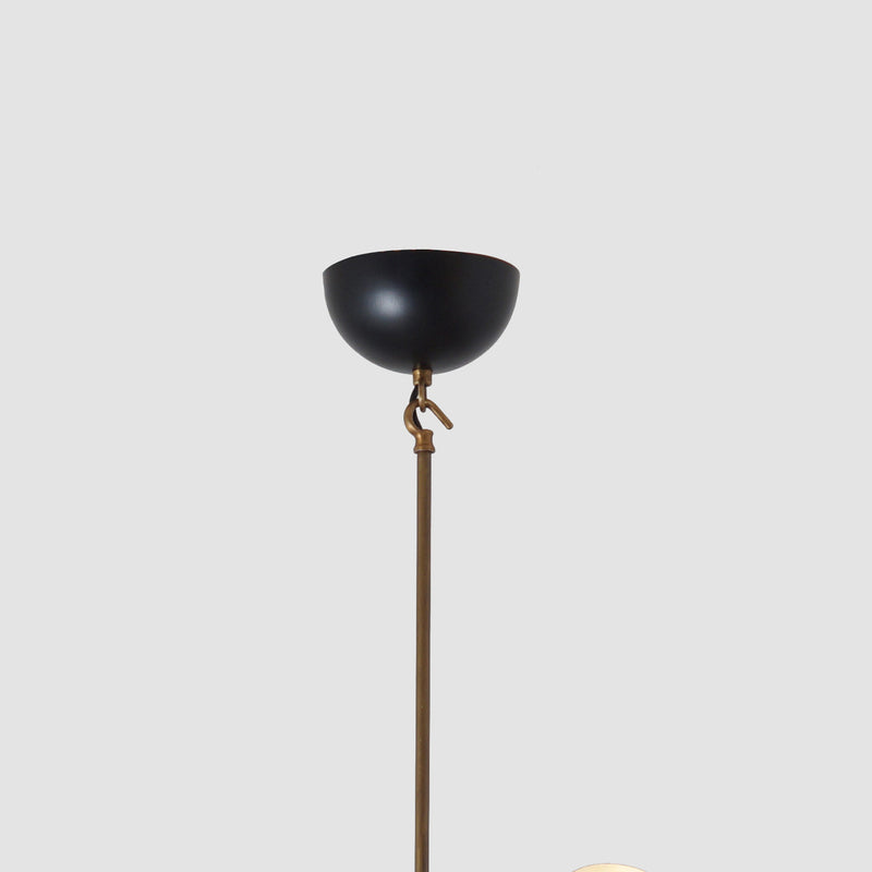 Large Italian Sputnik Chandelier in the Style of Stilnovo 42"D