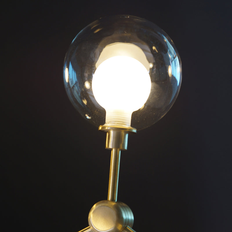 Murano Glass Globe Branch Chandelier Light Fixture