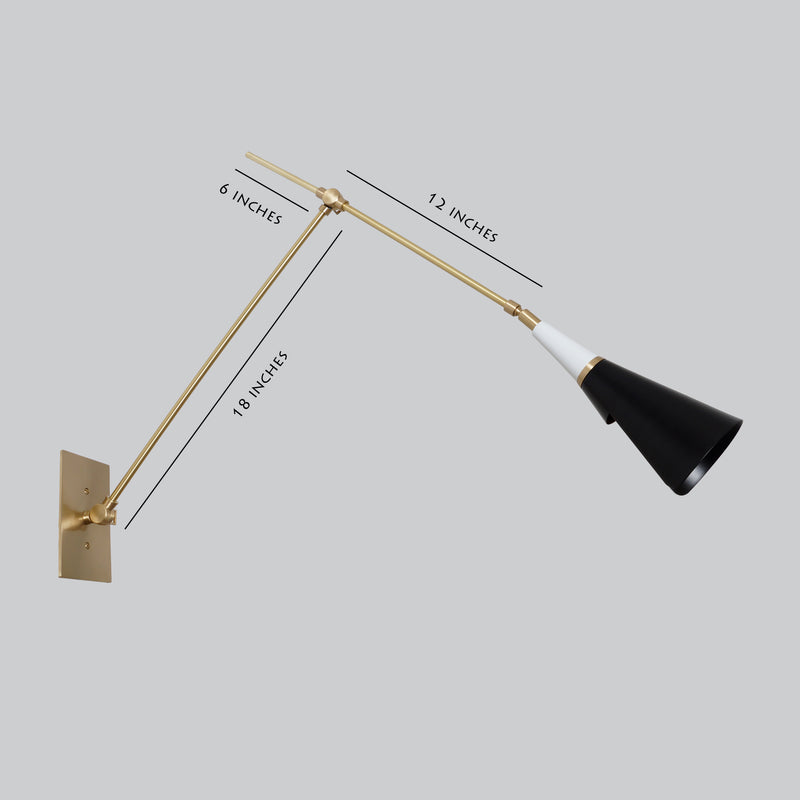 Articulating Adjustable ALSKA wall lamp