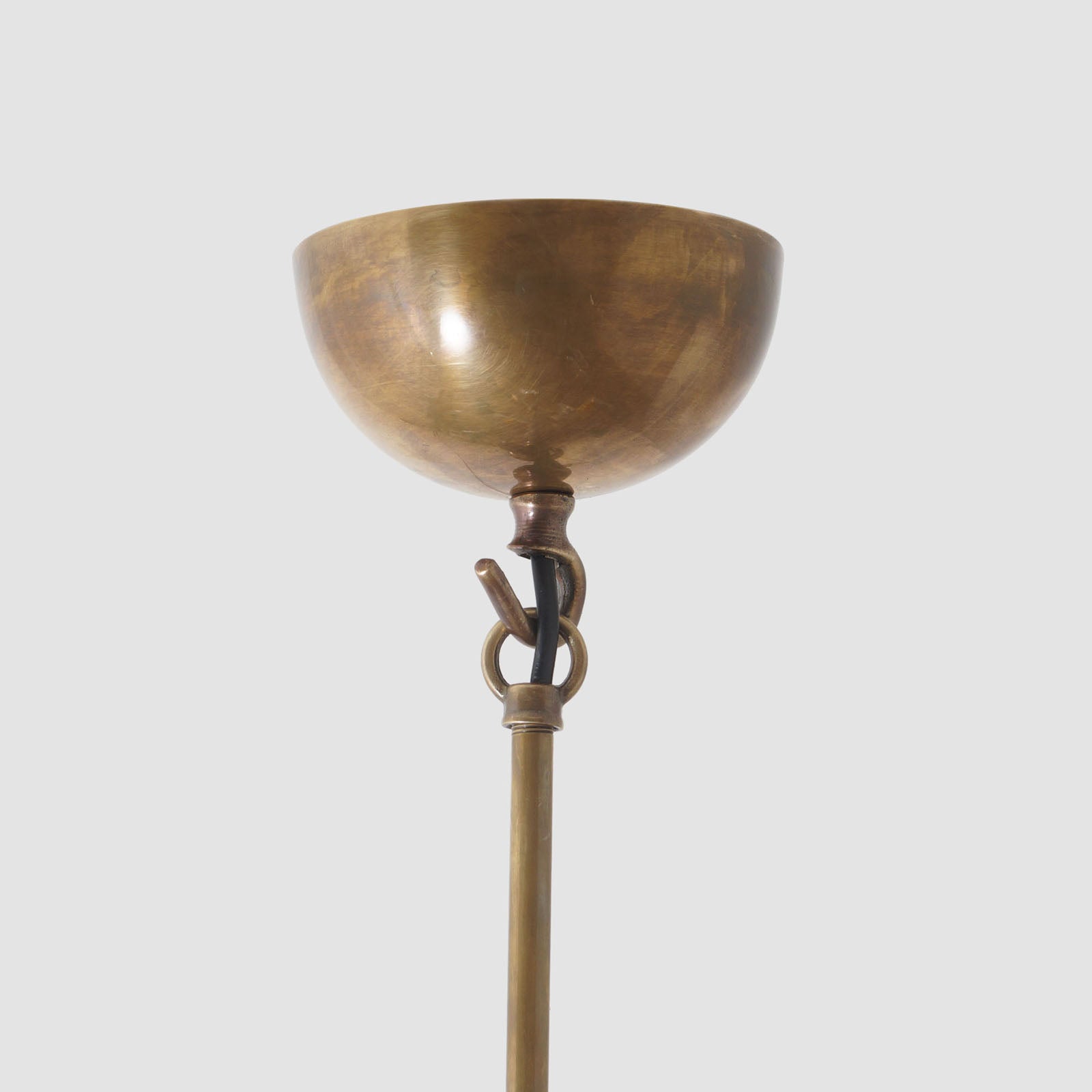 Stilnovo Multi Color Mid Century Italian Brass Sputnik Chandelier 45"D - Doozie Light Studio