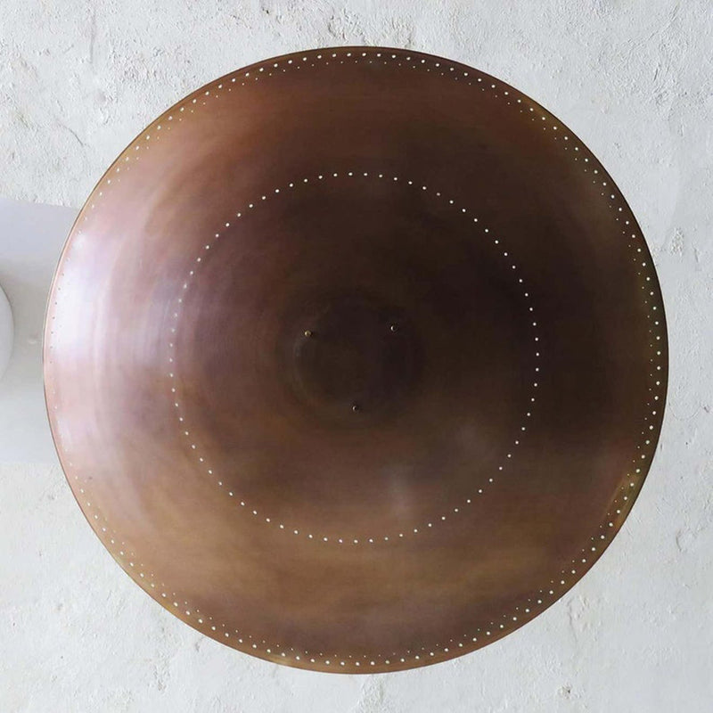 6 Light Stilnovo Style Disk Flush mount Ceiling Light