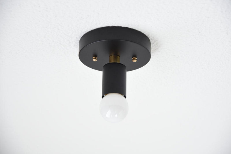 Modern Brass Wall Sconce Industrial Art Light - Doozie Light Studio