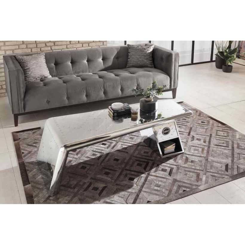 Airplane Wing Coffee Table - Doozie Light Studio