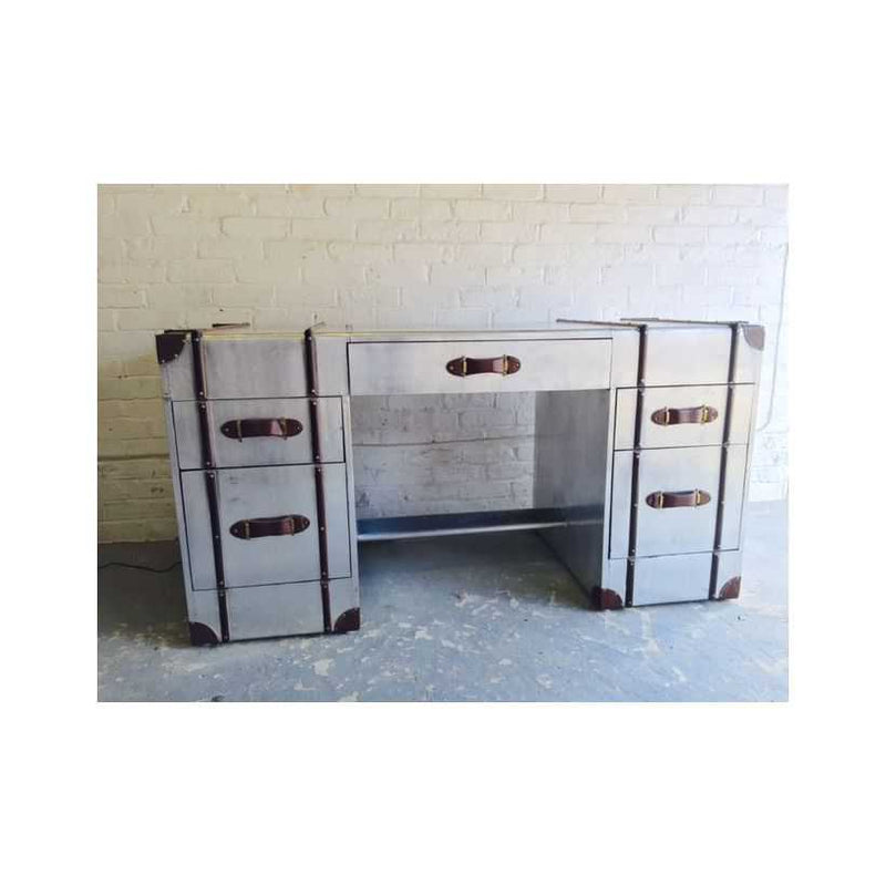 Aviator Leather Desk