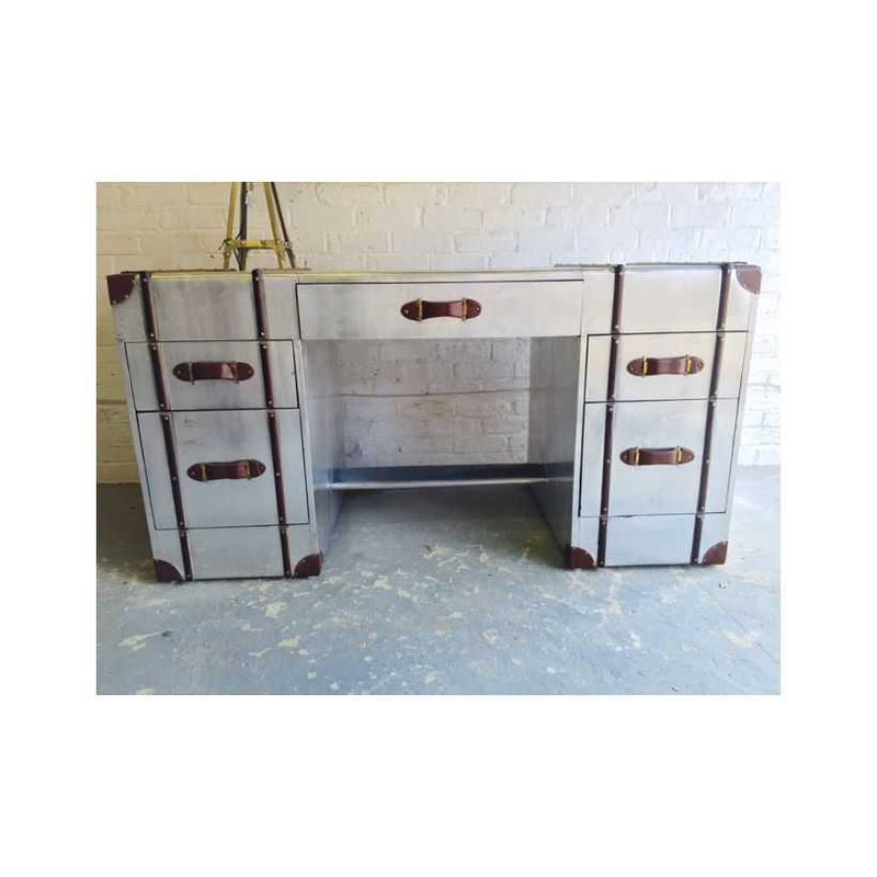 Aviator Leather Desk