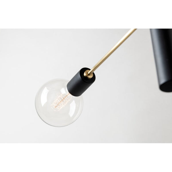 Candice 8-Light Sputnik Modern Linear Chandelier