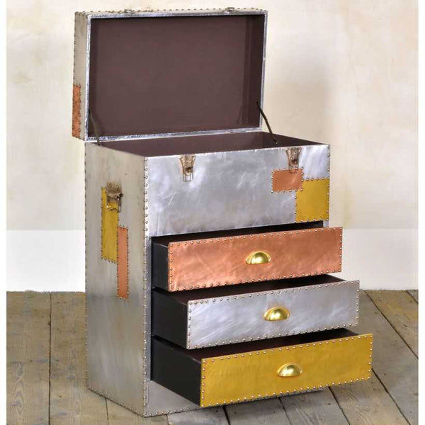 Dakota Industrial Chest of Drawers