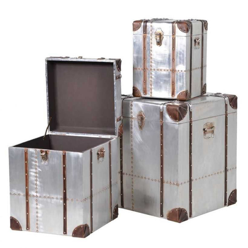 Hawker Industrial Metal Trunks