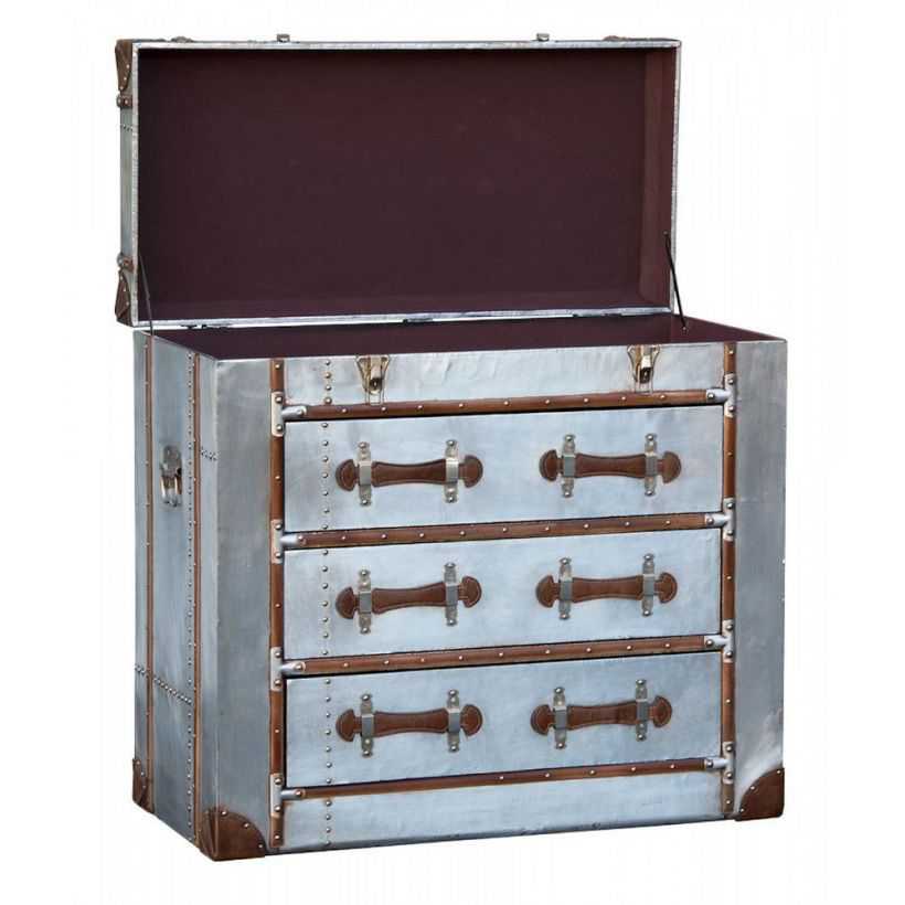 Hawker Storage Chest With Drawers - Doozie Light Studio