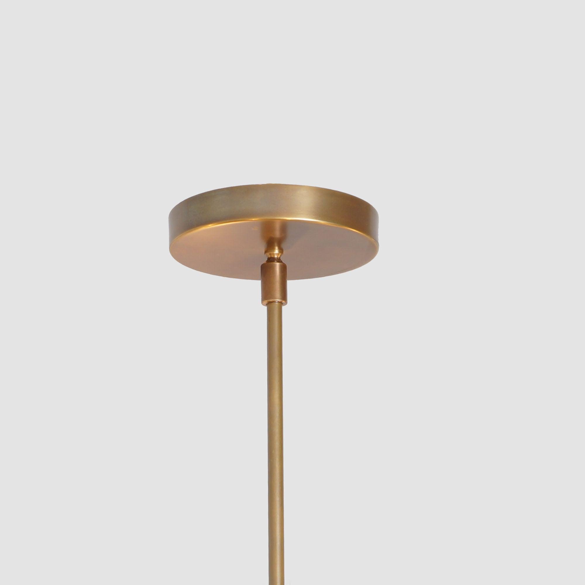 Brass Sputnik Chandelier 8 Light Sputnik Pendant Light - Doozie Light Studio