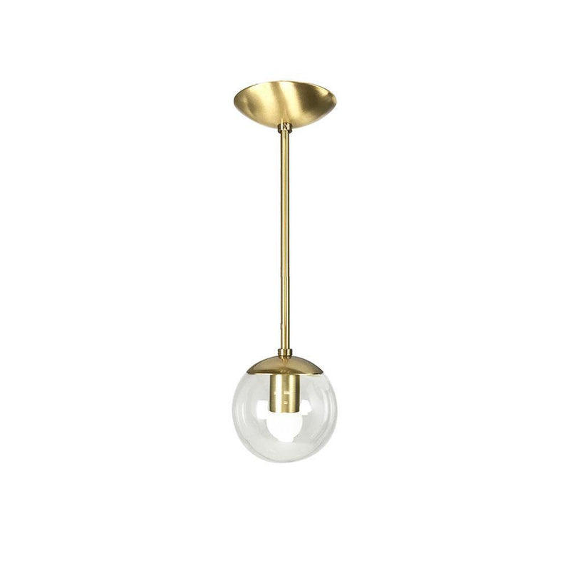 Glass Globe Pendant 6" - Doozie Light Studio