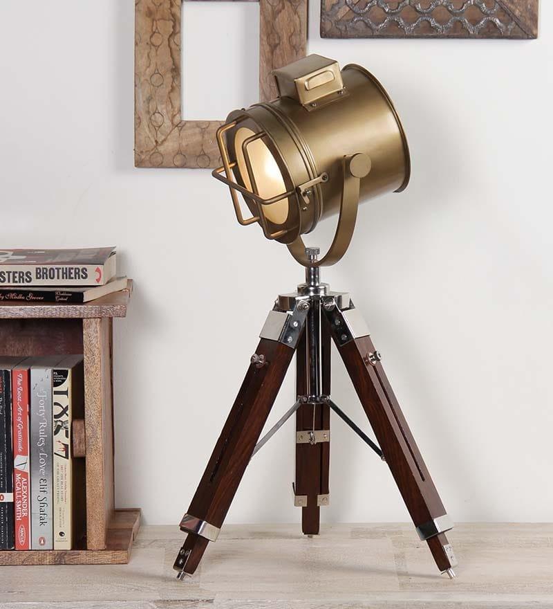 Tripod spotlight table shop lamp