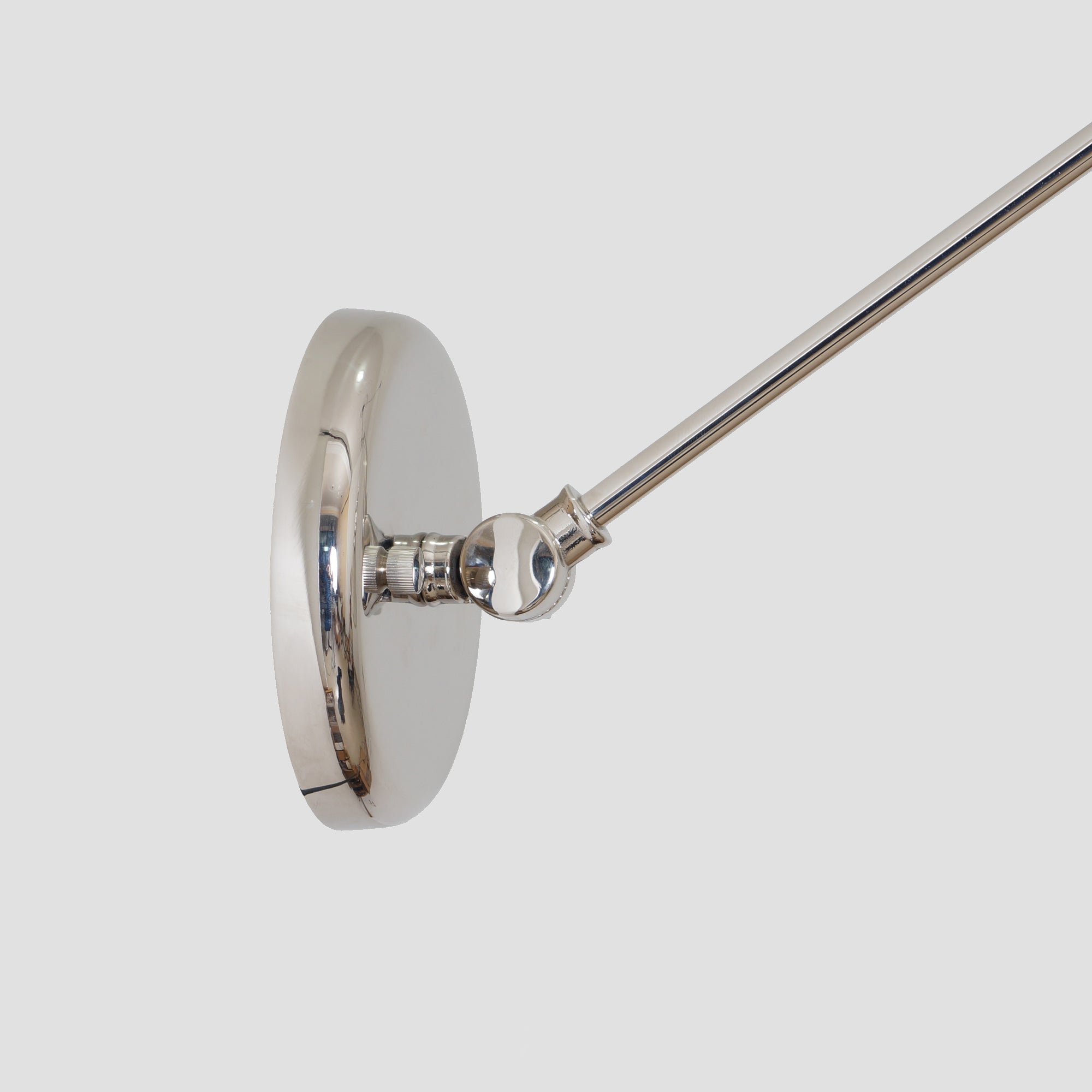 Industrial Articulating Brass Wall Lamp - Doozie Light Studio